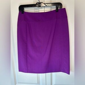 Worthington Purple Pencil Skirt Business Casual